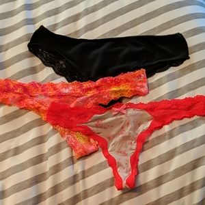 Victoria's Secret Pink panties set of three